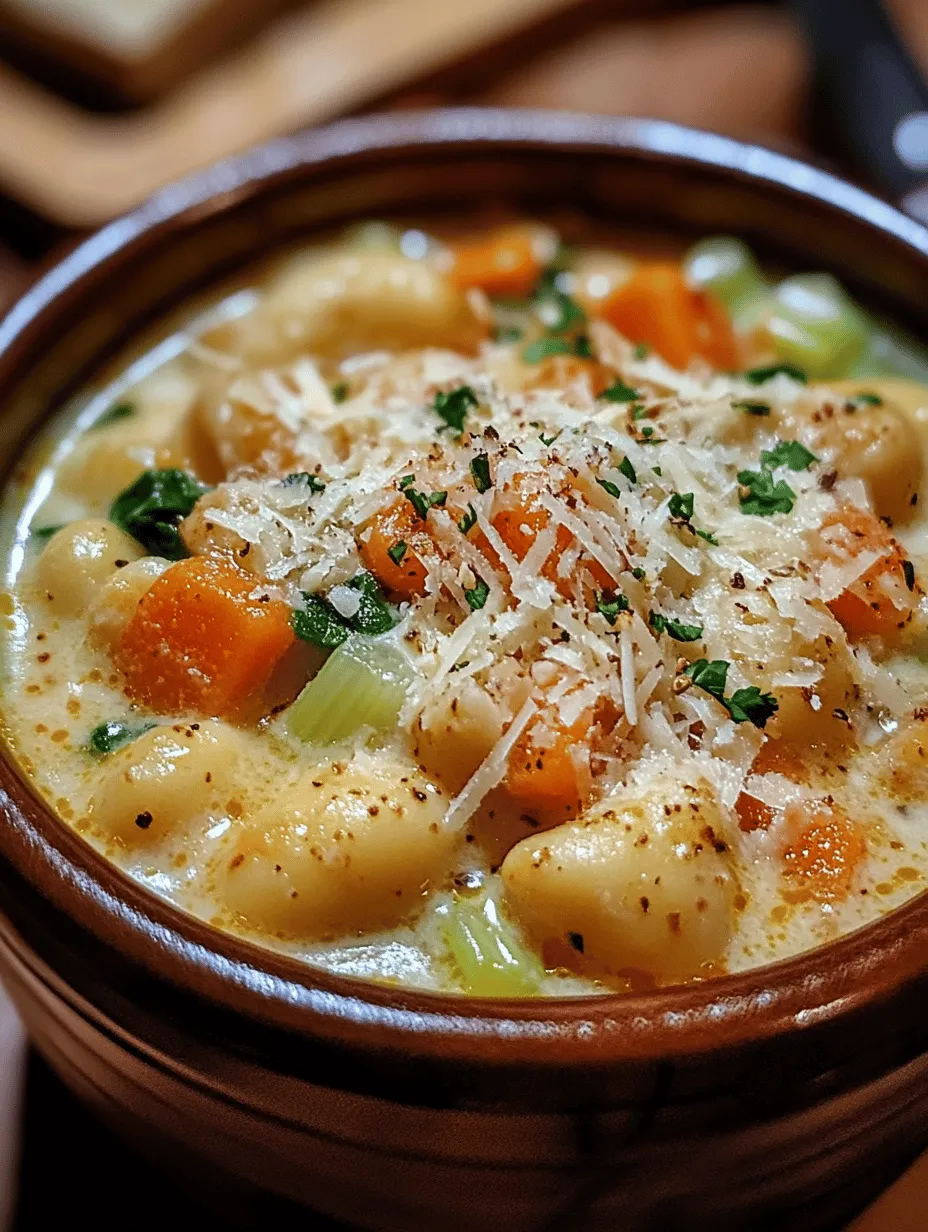 When it comes to comfort food, few dishes rival the creamy richness of Olive Garden's Chicken Gnocchi Soup. This beloved restaurant staple has captured the hearts and taste buds of many, making it a favored choice for those seeking a warm, satisfying meal. The combination of tender chicken, fluffy gnocchi, and a velvety broth creates a symphony of flavors that is both hearty and comforting, perfect for cozy dinners or gatherings with friends and family.