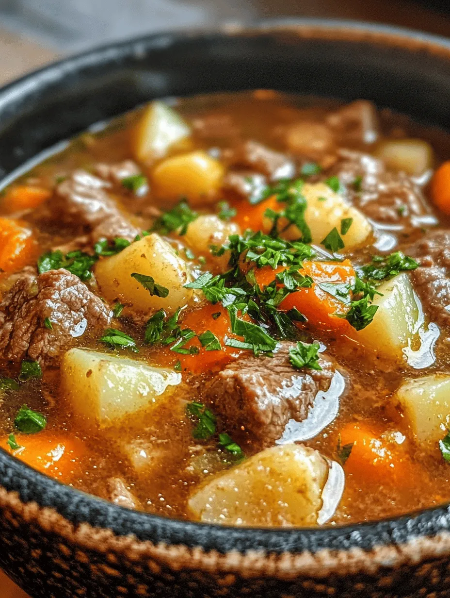 When it comes to comfort food, few dishes can rival the warm embrace of a hearty old-fashioned beef stew. This classic dish not only tantalizes the taste buds but also evokes a sense of nostalgia, reminding many of family gatherings and cherished moments around the dinner table. The rich aroma that wafts through the kitchen while a pot of beef stew simmers is enough to bring everyone together, creating an atmosphere of warmth and togetherness.