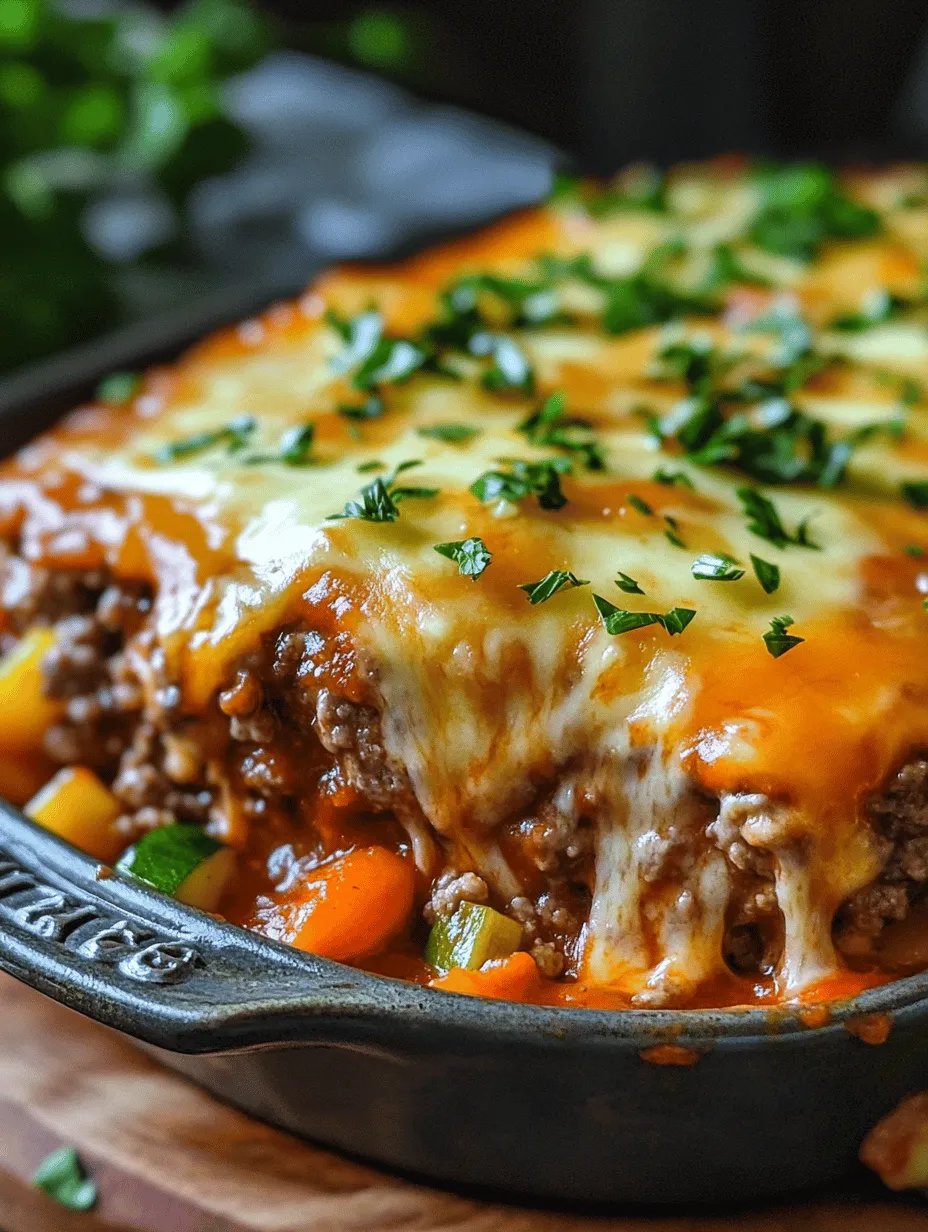 When it comes to comfort food, few dishes can compete with the hearty and satisfying appeal of meatloaf. This classic dish has graced dinner tables for generations, often evoking memories of home-cooked meals and family gatherings. Traditionally, meatloaf is a simple blend of ground meat, breadcrumbs, and seasonings, shaped into a loaf and baked until perfectly cooked. However, as culinary creativity continues to evolve, the concept of meatloaf has been transformed into something even more exciting: the casserole.