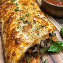 Stromboli is a beloved Italian-American dish that has won the hearts and appetites of many food lovers around the world. This culinary delight combines the classic flavors of pizza with the convenience of a portable, rolled-up treat. Imagine biting into a golden-brown crust that encases a melty, savory filling of cheese, meats, and vegetables, all infused with the rich flavors of Italian herbs. Whether you’re hosting a gathering or looking for a satisfying family meal, Stromboli delivers on taste and convenience like no other dish.