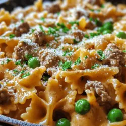 In the realm of comfort food, few dishes bring as much warmth and satisfaction as Creamy Beef and Bowtie Pasta. This culinary delight is a beloved staple in many households, offering a harmonious blend of flavors and textures that can make anyone feel at home. Whether it’s a busy weeknight or a cozy weekend dinner, the creamy richness of this dish, combined with the delightful shape of bowtie pasta, makes it an instant favorite among family and friends.