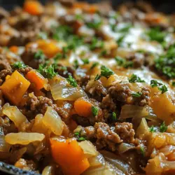 To truly appreciate the Hearty Cabbage and Ground Beef Skillet, it’s important to understand the key ingredients that make this dish so nutritious and flavorful. Each component plays a significant role, contributing to the overall taste and health benefits of the meal.