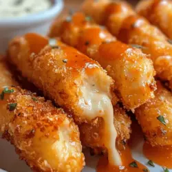 Mozzarella sticks are a universally loved snack and appetizer, cherished for their gooey, cheesy goodness and crispy exterior. These delightful treats are often seen on menus at pizzerias, sports bars, and family gatherings, serving as a perfect complement to social occasions. Their appeal lies not only in their delicious taste but also in their satisfying texture, making them an irresistible choice for cheese lovers everywhere.