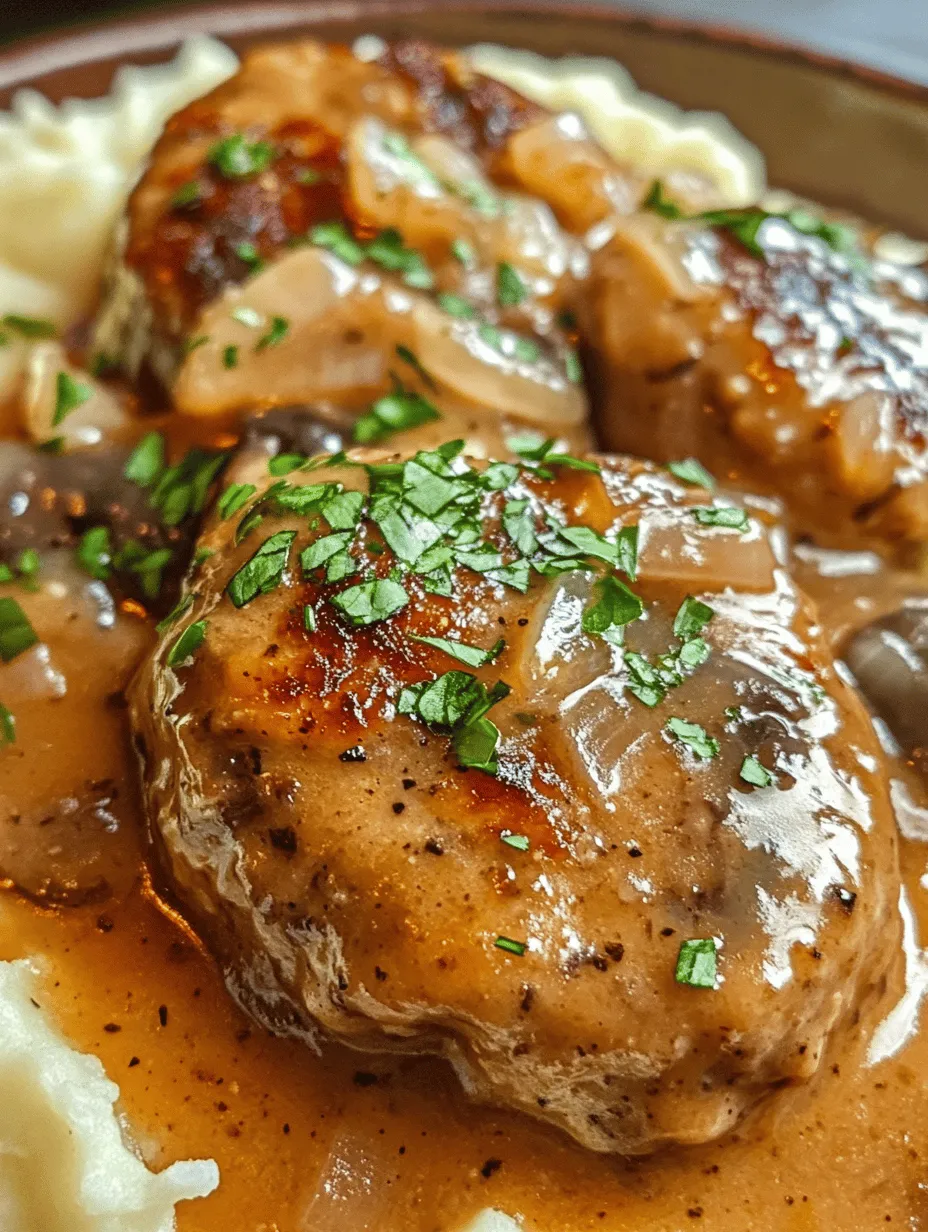 Salisbury steak is a beloved comfort food that has graced family tables for generations. Its origins date back to the late 19th century, attributed to Dr. James H. Salisbury, who promoted a meat-centered diet as a remedy for various ailments. This dish, typically made of seasoned ground beef, has evolved into a hearty meal that resonates with many for its rich flavors and satisfying texture. Today, we will put a modern twist on this classic by transforming it into Savory Slow Cooker Salisbury Steak Meatballs, a dish that brings together the nostalgia of Salisbury steak with the convenience of meatballs.