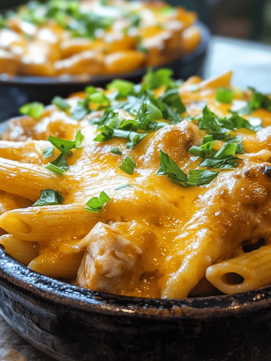 Buffalo Chicken Pasta has rapidly gained popularity as a go-to dish for those seeking a blend of comfort and excitement in their meals. This culinary creation combines the bold, spicy flavors of buffalo sauce with the creamy, rich textures of cheese, all enveloped in tender pasta and succulent chicken. It’s not just a meal; it’s an experience that brings together the essence of casual dining and home-cooked goodness.