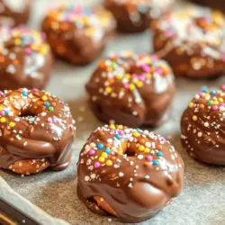 The perfect combination of sweet and salty, chocolate-dipped pretzel bites are an irresistible treat for any occasion. These delightful snacks have gained immense popularity not just for their unique flavor profile but also for their satisfying crunch that pairs beautifully with smooth, creamy chocolate. Whether you're hosting a party, looking for a fun dessert to share with friends, or simply indulging in a personal snack, these bites offer a delicious way to satisfy your cravings.