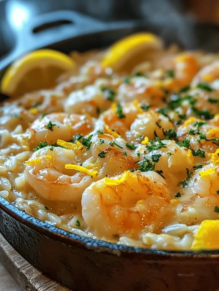 If you're looking for a dish that combines simplicity with exquisite flavor, look no further than One Pot Lemon Butter Orzo with Shrimp. This delightful recipe has captured the hearts of home cooks and food enthusiasts alike, thanks to its vibrant flavors and ease of preparation. Imagine succulent shrimp enveloped in a creamy, lemon-infused sauce, served over perfectly cooked orzo pasta, all made in just one pot! This meal not only tantalizes the taste buds but also offers a quick and hassle-free cooking experience.