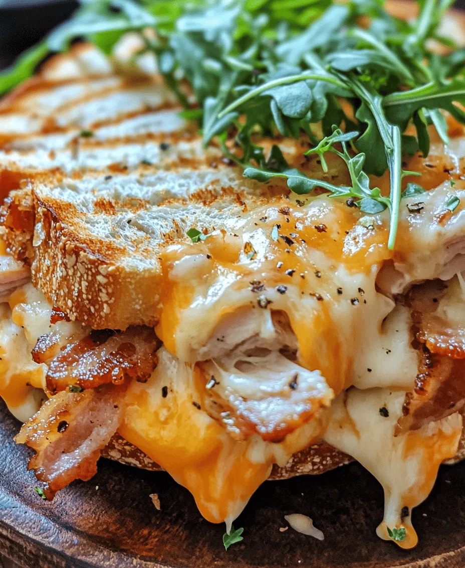 In the world of comfort food, few creations can rival the Cheddar and Bacon Turkey Melt on Sourdough. This sandwich is not just a meal; it’s an experience that tantalizes the taste buds with its rich flavors and delightful textures. Imagine biting into crispy, golden-brown sourdough bread, only to be met with layers of savory roasted turkey, rich sharp cheddar cheese, and the irresistible crunch of crispy bacon. Each ingredient plays a pivotal role, coming together to create a satisfying dish perfect for lunch or a cozy dinner at home.