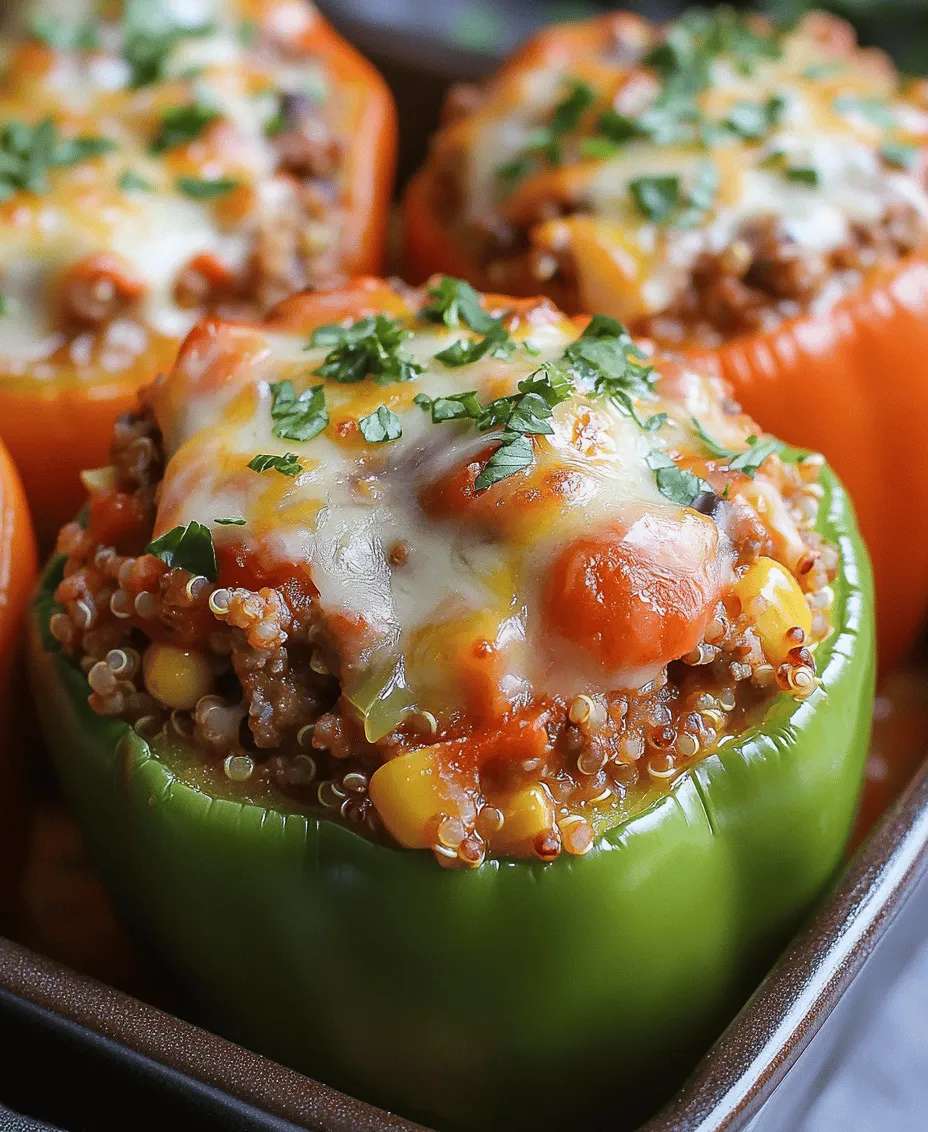 Stuffed bell peppers are a delightful culinary creation that marries vibrant colors with hearty, nourishing ingredients. This dish not only captivates the eye with its bright hues but also delivers a robust flavor profile that appeals to a wide range of palates. Originating from various global cuisines, stuffed peppers have become a favorite comfort food, often tailored to suit individual tastes and dietary preferences. Whether you're preparing a weeknight meal for your family or hosting a dinner party, stuffed bell peppers offer versatility and satisfaction in every bite.