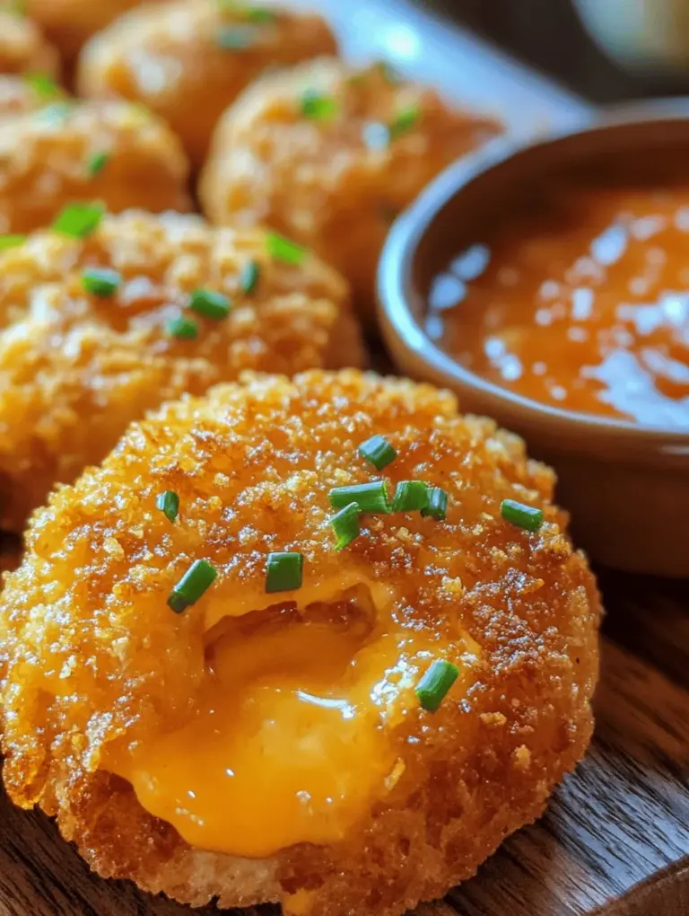 To create the perfect Cheesy Bliss Bites, a thoughtful selection of ingredients is key. Each component not only adds its unique flavor but also contributes to the overall texture and enjoyment of the dish. Here’s a breakdown of the essential ingredients that come together to create these delightful bites: