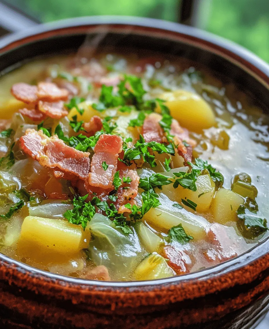 Understanding the cultural significance of this dish is essential to appreciate its place within Irish culinary traditions. The combination of bacon, cabbage, and potatoes has been a staple in Irish households for centuries. Historically, bacon was a common meat in Ireland, often sourced from family farms where pigs were raised for sustenance. Cabbage and potatoes, being hardy crops, thrived in the Irish climate and became integral to the Irish diet.