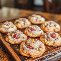 Lemon raspberry cookies are a delightful fusion of flavors that has captured the hearts of bakers and dessert lovers alike. The bright, zesty taste of lemon perfectly complements the sweet-tart flavor of fresh raspberries, creating a cookie that is both refreshing and indulgent. With their vibrant colors and delicious taste, these cookies are not only a treat for the palate but also a feast for the eyes, making them a popular choice for various occasions—from summer picnics to holiday gatherings.