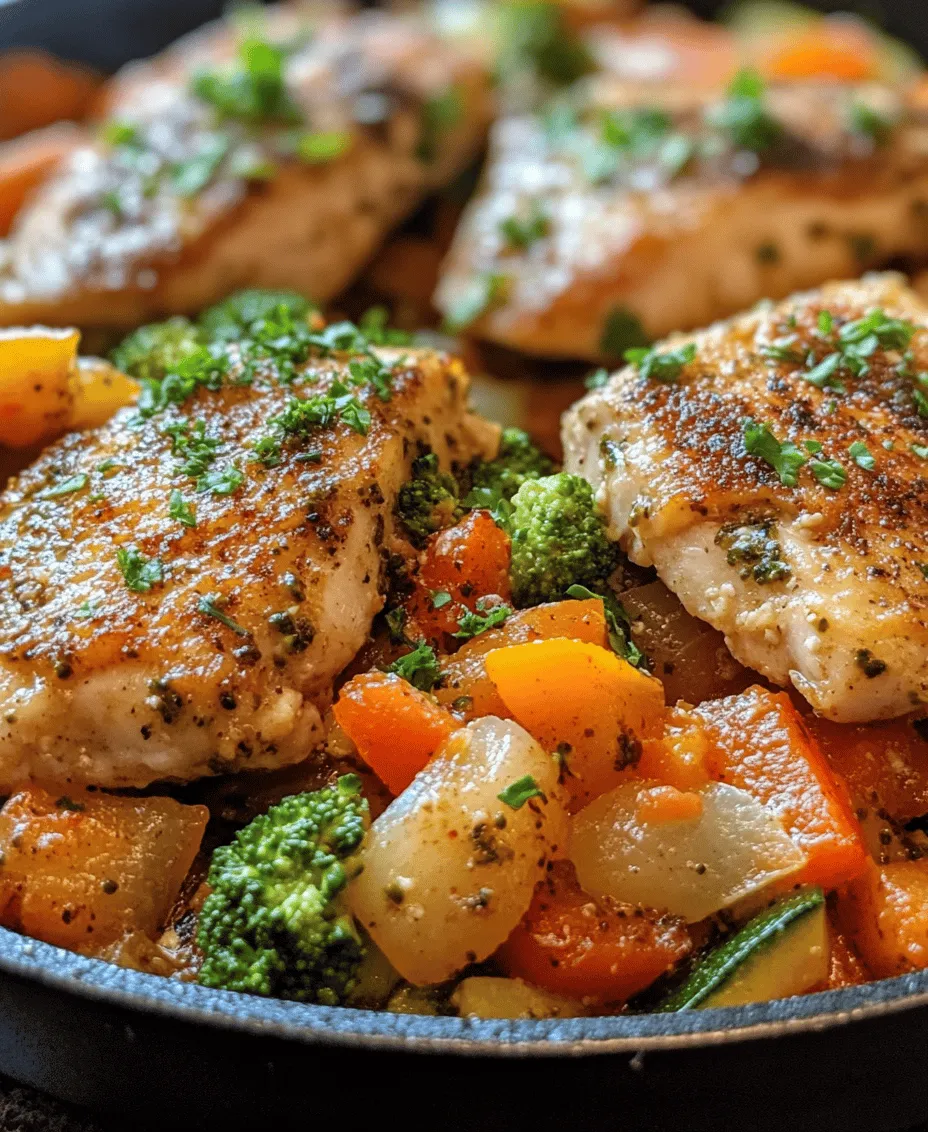 In the world of cooking, few dishes can boast the vibrant appeal of a colorful chicken and veggie skillet delight. Not only does this recipe tantalize the taste buds, but it also serves as a visual feast, showcasing a rainbow of fresh vegetables alongside tender, juicy chicken. This dish is perfect for anyone looking to whip up a quick weeknight meal that doesn't compromise on nutrition or flavor. Its easy preparation makes it suitable for both novice cooks and seasoned chefs alike, allowing you to create a wholesome meal in just one skillet.