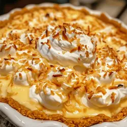 There’s a particular magic that happens in the kitchen when Grandma is at the helm, crafting desserts that evoke warmth, love, and nostalgia. One such cherished creation is Grandma’s Irresistible Coconut Cream Pie. This classic dessert has stood the test of time, bringing families together with its rich flavors and creamy textures. When you take a bite of this luscious pie, you’re not just tasting a dessert; you’re experiencing a slice of family history, a moment frozen in time, and the comfort of cherished memories.