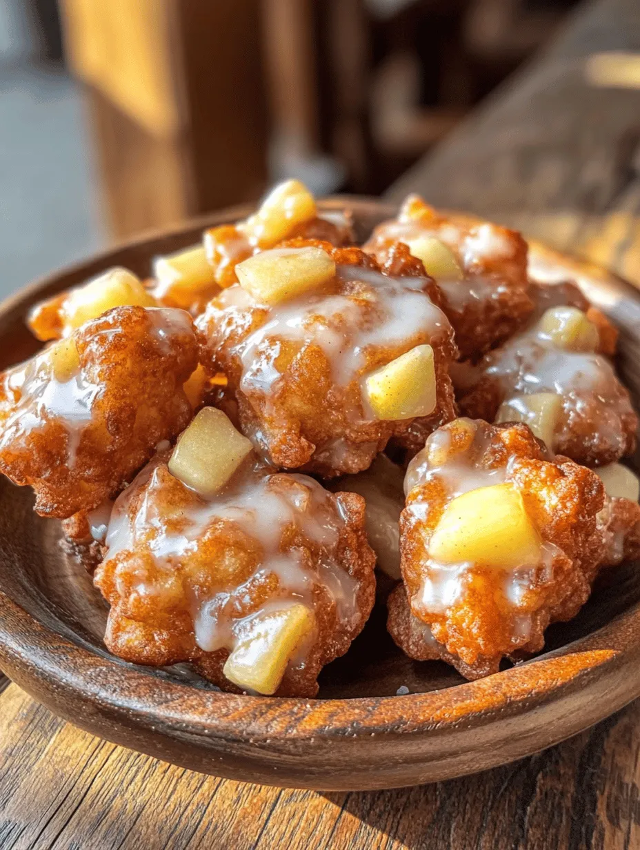 Imagine biting into a warm, golden-brown Apple Fritter Bite, where the sweet and slightly tart apple pieces dance in harmony with a light, fluffy batter. This delightful experience is not just a treat; it’s a nostalgic journey that transports you to cozy autumn days filled with the scent of freshly baked pastries. Apple Fritter Bites are the perfect dessert or snack, offering a wonderful balance of sweetness, spice, and texture that is hard to resist.