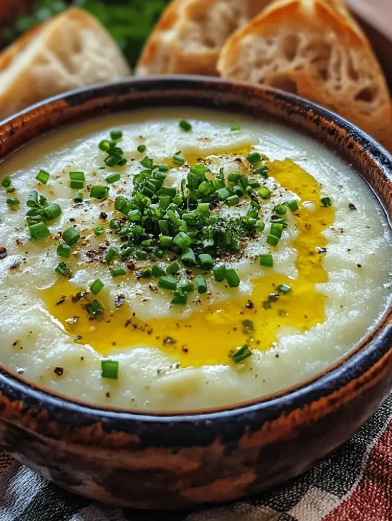 In the realm of comfort food, few dishes can rival the simplicity and heartwarming nature of a creamy potato soup. This Creamy Garlic & Herb Potato Soup is not just a meal; it's an experience that evokes nostalgia and warmth with every spoonful. Perfect for chilly evenings or as a satisfying lunch, this soup is designed to soothe the soul and nourish the body. With its rich, velvety texture and aromatic flavors, it serves as a delightful reminder of the comfort that home-cooked meals can bring.