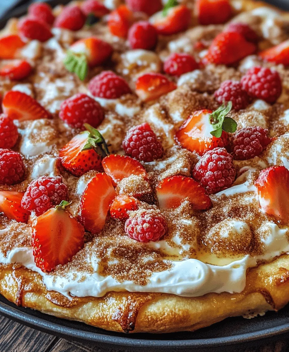 Before jumping into the preparation, it’s crucial to understand the key ingredients that make up this delightful Cinnamon-Sugar Pizza. Each component plays a significant role in the overall flavor and texture, ensuring that every bite is a treat for the senses.