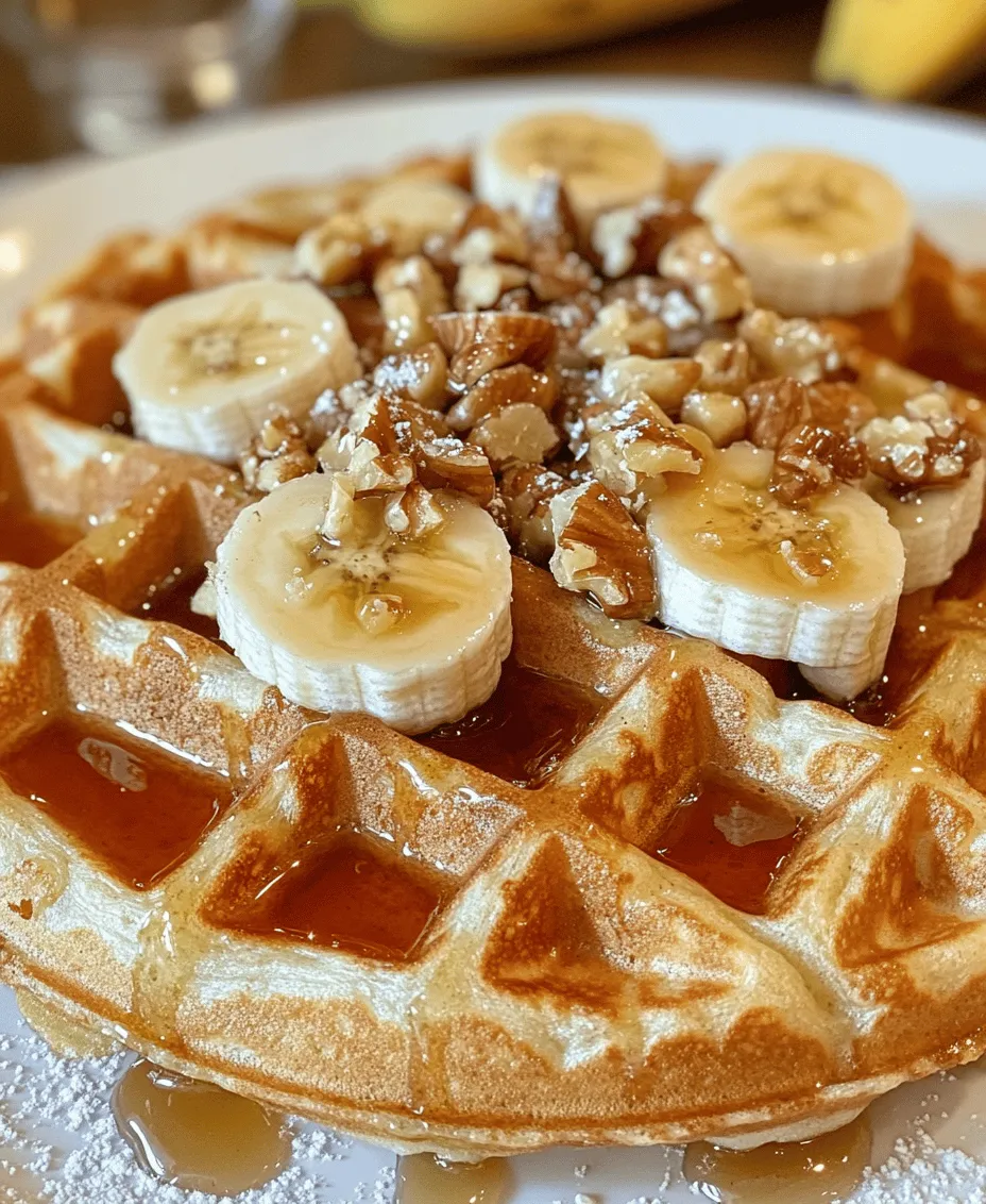 Start your day with a delightful twist by indulging in banana bread waffles. This unique breakfast option combines the beloved flavors of traditional banana bread with the fun texture of waffles, making it a perfect meal for both busy mornings and leisurely weekend brunches. Imagine sinking your teeth into a warm, fluffy waffle that bursts with the sweetness of ripe bananas, all while enjoying the crispy edges that only a waffle can offer.