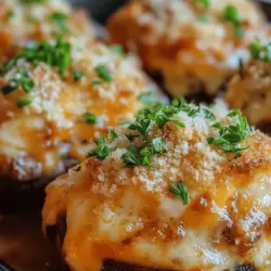 Stuffed mushrooms are a beloved classic appetizer that have graced the tables of countless gatherings, from casual family dinners to elegant soirées. Their appeal lies in the delightful combination of rich flavors and satisfying textures, making them a perfect starter or side dish. Among the many variations available, white cheddar stuffed mushrooms stand out as a delightful twist on the traditional recipe. This version takes the classic stuffed mushroom and elevates it with the sharp, creamy goodness of white cheddar cheese, creating a dish that is both indulgent and comforting.