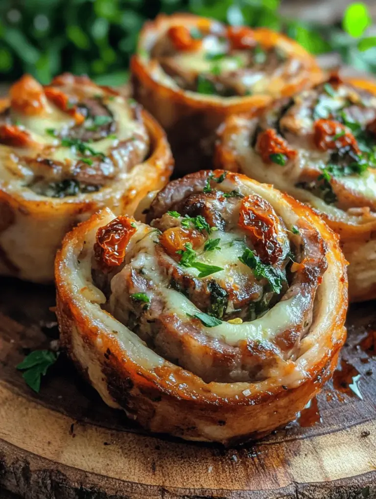 Flank steak pinwheels are a delightful culinary creation that combines the rich flavors of beef with a colorful array of fillings. These visually appealing rolls not only make for an impressive dish at dinner parties but also serve as a quick and easy weeknight meal. The beauty of flank steak pinwheels lies in their versatility; they can be filled with a variety of ingredients, allowing you to customize them to suit your taste preferences. Whether you’re looking for a savory option for a family gathering or a delicious dish to impress your friends, flank steak pinwheels are sure to satisfy.