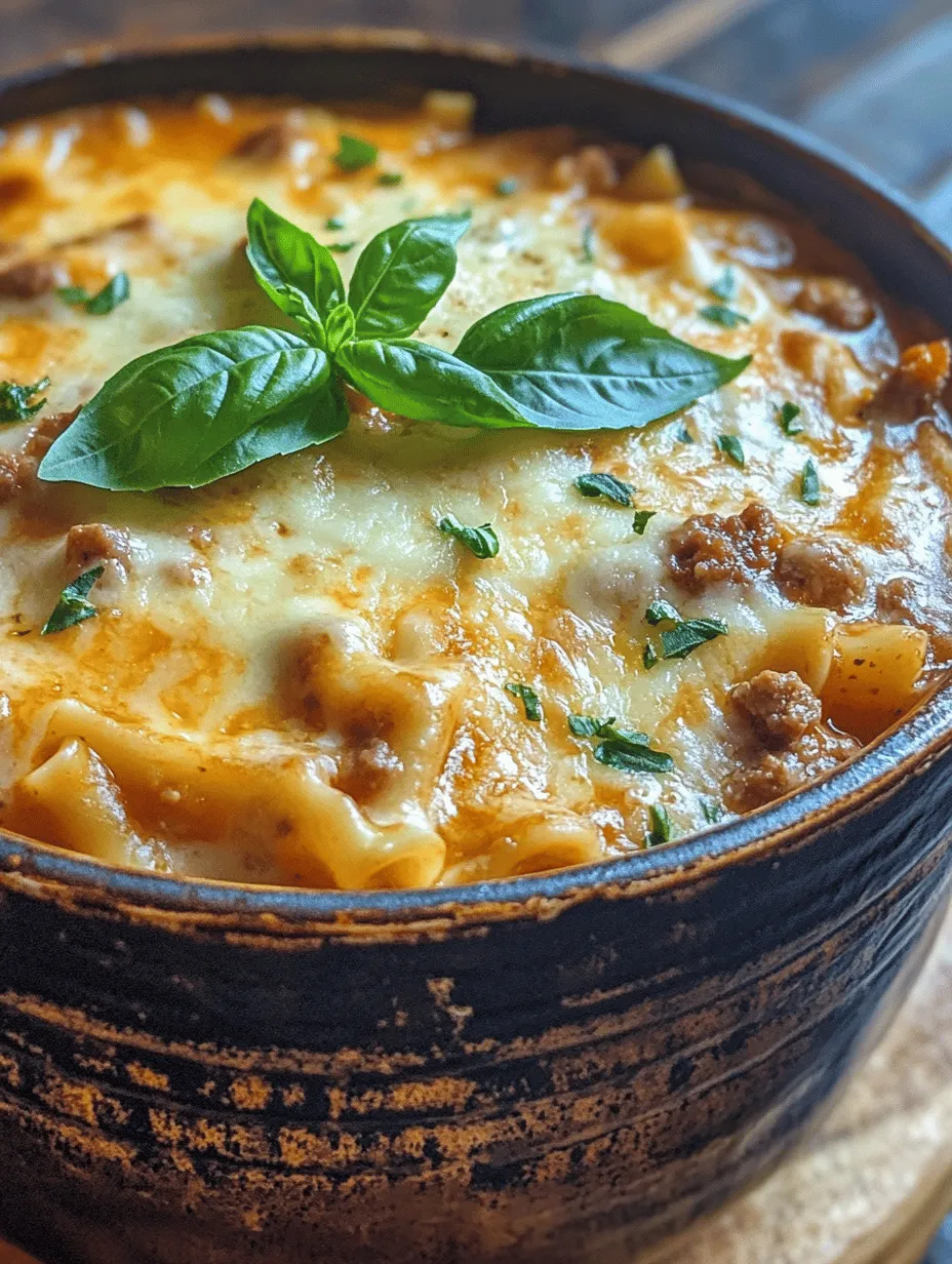 Lasagna soup has surged in popularity in recent years, and for good reason. It offers a unique twist on a classic dish while maintaining the rich flavors and textures we love. The concept of lasagna soup allows for a quick and easy way to enjoy all the traditional elements of lasagna without the time-consuming process of layering and baking. It’s a one-pot meal that delivers satisfaction in every spoonful, making it ideal for busy weeknights or cozy family dinners.