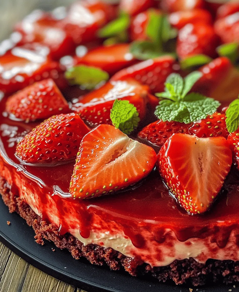 To create a truly remarkable Red Velvet Strawberry Cheesecake Delight, it is essential to appreciate the individual components that come together to form this masterpiece. Each layer—from the crust to the filling and the topping—plays a crucial role in delivering flavor and texture.