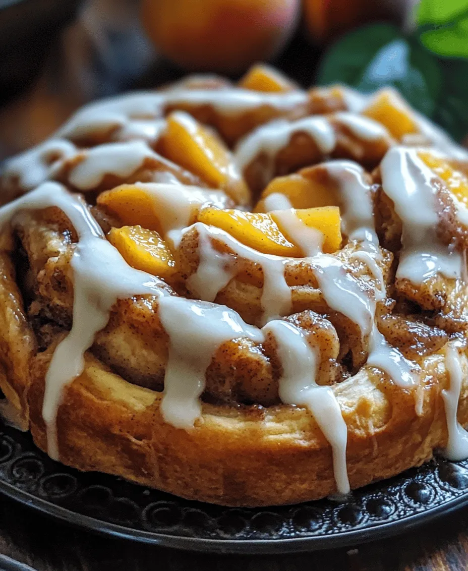 Imagine the warm, comforting scent of cinnamon rolls wafting through your kitchen, mingling with the sweet, fruity aroma of fresh peaches. Now, envision these two beloved treats coming together to create a dessert that is as delightful as it is nostalgic. This is the magic of Peach Cobbler Cinnamon Rolls—a fusion that captures the essence of summer and the coziness of home-baked goodness. Perfect for brunch gatherings, family celebrations, or simply a sweet indulgence on a lazy afternoon, these rolls are sure to impress your loved ones and leave them craving more.