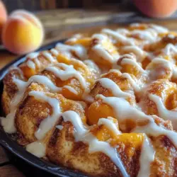 Imagine the warm, comforting scent of cinnamon rolls wafting through your kitchen, mingling with the sweet, fruity aroma of fresh peaches. Now, envision these two beloved treats coming together to create a dessert that is as delightful as it is nostalgic. This is the magic of Peach Cobbler Cinnamon Rolls—a fusion that captures the essence of summer and the coziness of home-baked goodness. Perfect for brunch gatherings, family celebrations, or simply a sweet indulgence on a lazy afternoon, these rolls are sure to impress your loved ones and leave them craving more.