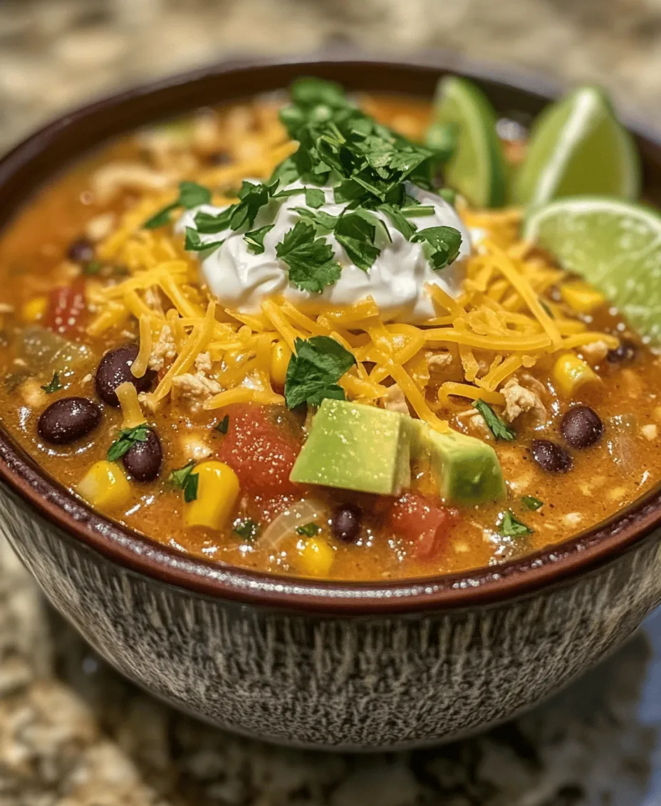 Taco soup has gained immense popularity over the years as a staple comfort food, and it’s easy to see why. This hearty dish combines the rich flavors of traditional tacos with the warmth and satisfaction of a soup, making it a perfect meal for families and friends alike. The Delightful Easy Chicken Taco Soup stands out as a simple yet flavorful recipe that caters to busy lifestyles while still delivering on taste and nutrition.