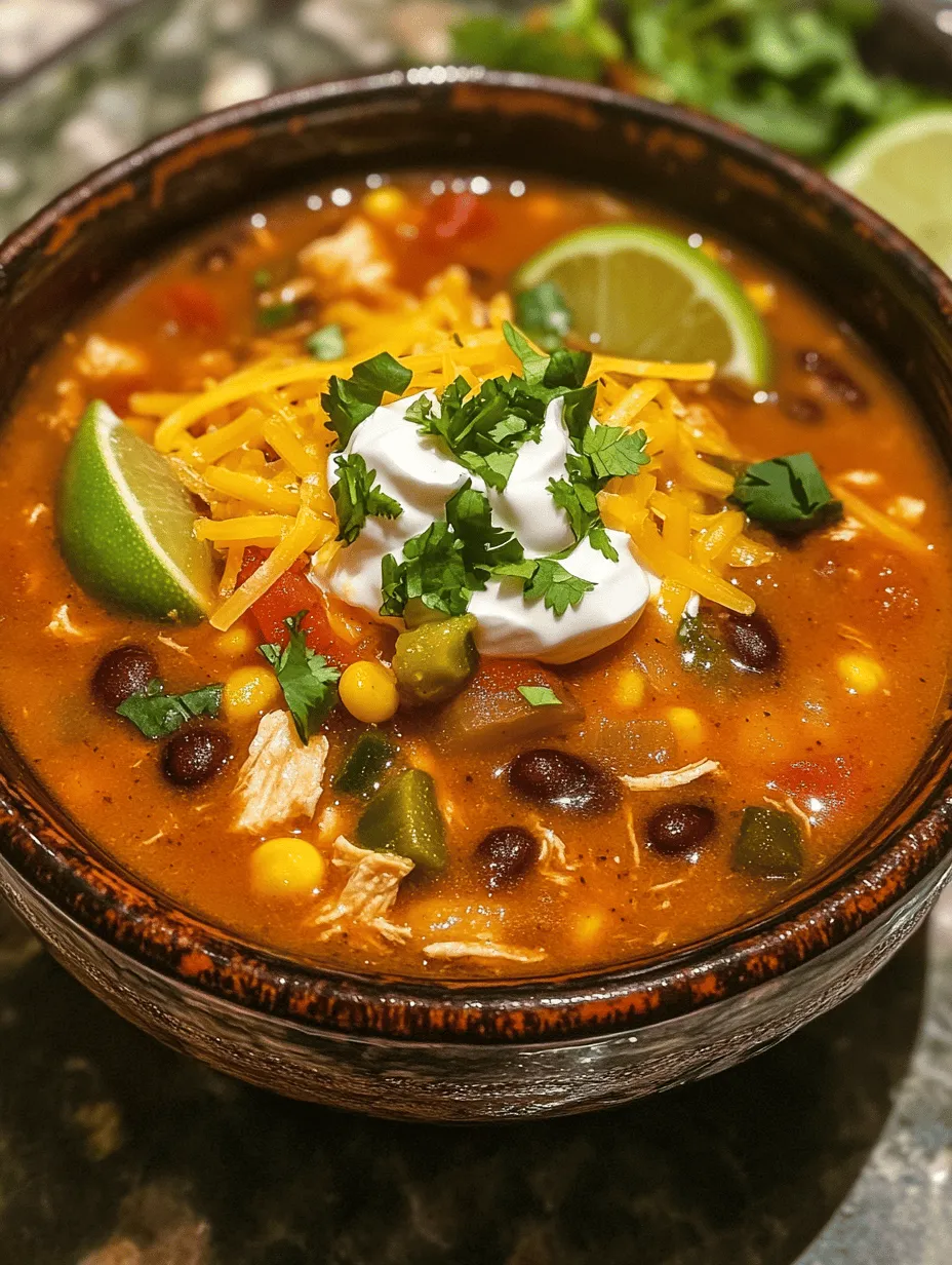 Taco soup has gained immense popularity over the years as a staple comfort food, and it’s easy to see why. This hearty dish combines the rich flavors of traditional tacos with the warmth and satisfaction of a soup, making it a perfect meal for families and friends alike. The Delightful Easy Chicken Taco Soup stands out as a simple yet flavorful recipe that caters to busy lifestyles while still delivering on taste and nutrition.