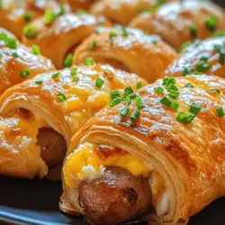 To create the perfect Breakfast Pigs in a Blanket Surprise, it’s essential to understand the role each ingredient plays in this delightful recipe. Let’s take a closer look at the star players that transform a simple breakfast into a culinary surprise.