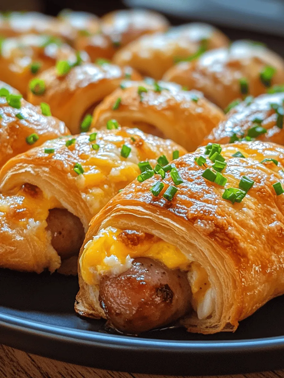 To create the perfect Breakfast Pigs in a Blanket Surprise, it’s essential to understand the role each ingredient plays in this delightful recipe. Let’s take a closer look at the star players that transform a simple breakfast into a culinary surprise.