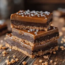 To create the perfect Caramel Chocolate Crunch Bars, it’s essential to understand the role each ingredient plays in achieving the balanced flavor and delightful texture that characterize this beloved dessert. Here’s a closer look at the main components: