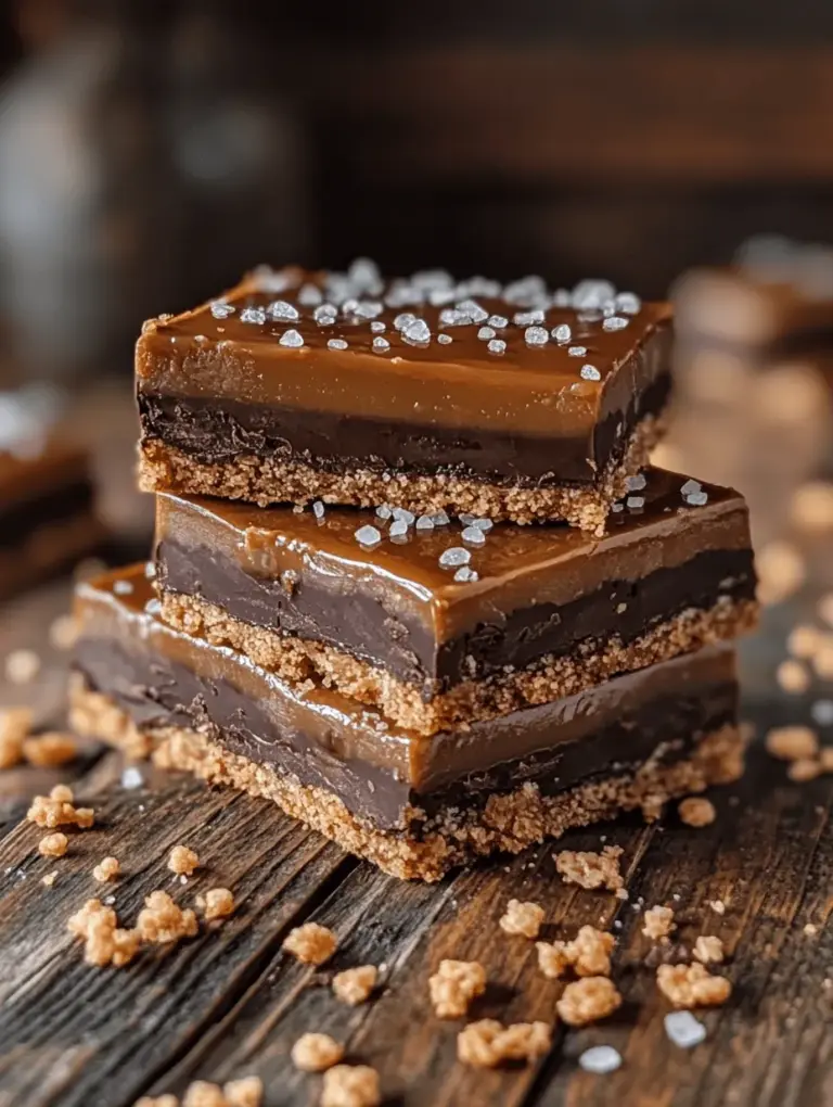 To create the perfect Caramel Chocolate Crunch Bars, it’s essential to understand the role each ingredient plays in achieving the balanced flavor and delightful texture that characterize this beloved dessert. Here’s a closer look at the main components: