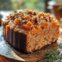 Carrot cake has long been a beloved dessert choice, known for its moist texture and rich flavors that combine the earthiness of carrots with the sweetness of sugar and spices. This classic cake has gained a loyal following, especially in family gatherings, birthday celebrations, and potlucks. However, as health-conscious eating trends continue to rise, many bakers are seeking ways to enjoy their favorite treats without compromising on nutrition. Enter the Easy Oatmeal Carrot Cake—a delightful twist on the traditional recipe that incorporates wholesome oats and fresh carrots for a healthier dessert option that everyone can enjoy.