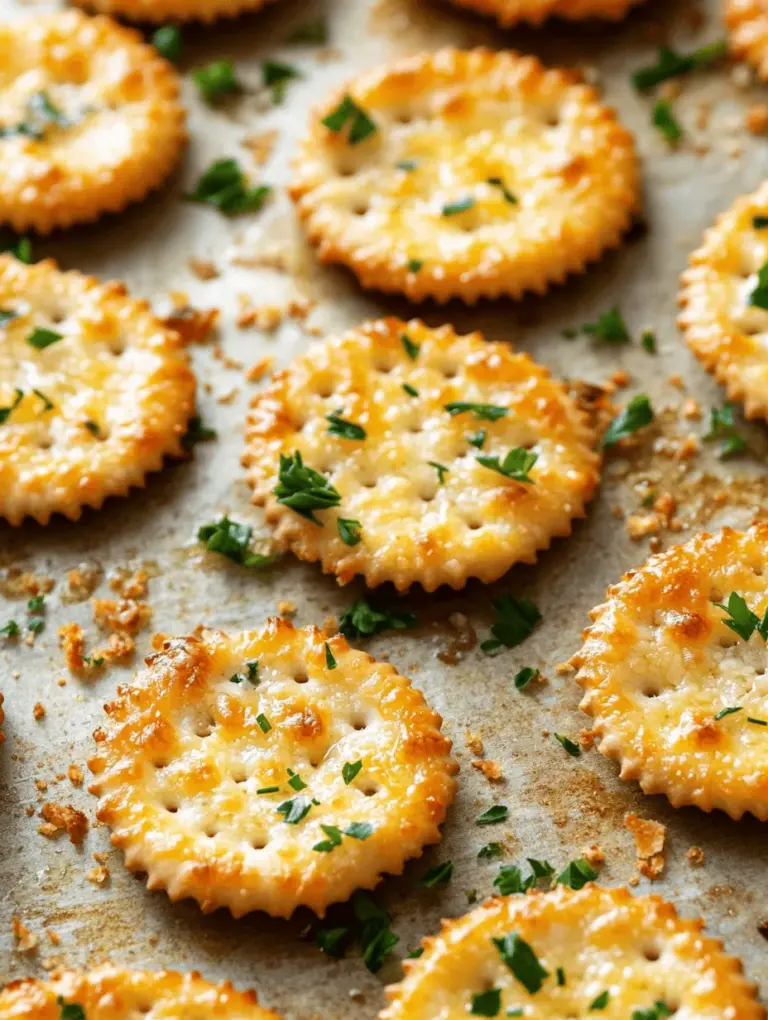 If you're on the lookout for a delicious and easy-to-make snack that can elevate any gathering or satisfy your late-night cravings, look no further than Garlic Ritz Snacks. This delightful recipe transforms humble Ritz crackers into an irresistible treat, combining buttery richness with savory flavors that are sure to impress. With just a handful of ingredients that you likely already have in your pantry, this recipe is not only convenient but also packed with flavor. Whether you’re hosting a party, enjoying a movie night at home, or simply craving something tasty, Garlic Ritz Snacks will quickly become your go-to appetizer.