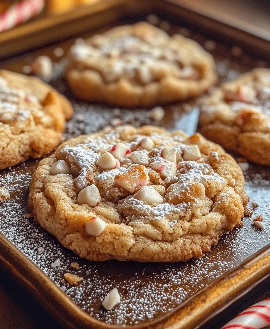 As the holiday season approaches, the aroma of freshly baked cookies fills homes, creating a sense of warmth and nostalgia. Holiday baking traditions are cherished around the world, where families come together to create delightful treats that not only satisfy sweet cravings but also evoke cherished memories. Among these festive delights, <strong>White Chocolate Candy Cane Cookies</strong> stand out as a perfect embodiment of the season, combining the rich, creamy taste of white chocolate with the refreshing crunch of peppermint candy canes.” /></p>
</p>
<h3>Scooping the Dough: Techniques for Uniform Cookie Sizes</h3>
</p>
<p>Achieving uniform cookie sizes is crucial for even baking and a visually appealing presentation. Start by using a cookie scoop or a tablespoon to portion out your dough. A medium cookie scoop (about 1.5 inches in diameter) will yield cookies that are perfectly sized for sharing. To ensure consistency, fill the scoop with dough and level it off with a spatula or knife before releasing it onto your baking sheet. This technique not only results in uniform cookies but also helps control the spread during baking, which is particularly important for cookies with mix-ins like white chocolate and candy canes.</p>
</p>
<p>Another effective method is to roll the dough into balls by hand. This technique allows for a more tactile experience and helps you gauge the size of each cookie. Be mindful to apply consistent pressure so that each dough ball is the same size. Once you’ve scooped your dough, place each ball about two inches apart on the baking sheet to allow for spreading during baking.</p>
</p>
<h3>Baking the Cookies</h3>
</p>
<h4>Baking Time and Temperature</h4>
</p>
<p>Preheat your oven to 350°F (175°C) before you start baking. The right temperature is key to achieving that perfect cookie: soft in the center with a light crisp on the edges. Bake your cookies for about 10-12 minutes, but keep a close eye on them around the 8-minute mark. Every oven is different, and factors like altitude and humidity can affect baking times.</p>
</p>
<h4>Signs of Doneness</h4>
</p>
<p>Knowing when your cookies are done can be tricky. Look for the edges to be set and lightly golden while the centers should still appear soft and slightly underbaked. They will continue to firm up as they cool, creating that perfect texture. If you notice the cookies puffing slightly and cracking on the surface, that’s a good sign that they’re nearly ready to come out of the oven.</p>
</p>
<h4>Cooling Process</h4>
</p>
<p>Once your cookies are baked to perfection, immediately transfer them to a wire rack to cool. This step is crucial as it allows air circulation around the cookies, preventing them from becoming soggy. Cooling also helps to set their shape and texture. Let them cool for at least 10-15 minutes before decorating, as warm cookies can cause toppings to melt or slide off.</p>
</p>
<h3>Decorating the Cookies</h3>
</p>
<h4>Dusting with Powdered Sugar</h4>
</p>
<p>A light dusting of powdered sugar can elevate the appearance of your White Chocolate Candy Cane Cookies. To achieve an even coating, use a fine mesh sieve or a sifter. Hold it above the cookies and gently tap the side to sprinkle the sugar. This technique ensures that each cookie receives a delicate layer without clumping, enhancing the festive look without overpowering the flavor.</p>
</p>
<h4>Adding Crushed Candy Canes</h4>
</p>
<p>Crushed candy canes not only add a delightful crunch but also enhance the visual appeal of your cookies. To crush candy canes, place them in a zip-top bag and use a rolling pin or mallet to break them into small pieces. After dusting the cookies with powdered sugar, sprinkle the crushed candy canes on top while the sugar is still slightly tacky. This will help them adhere better and create a festive, colorful presentation.</p>
</p>
<h4>Serving Suggestions</h4>
</p>
<p>These cookies are perfect for holiday gatherings and make great gifts. Consider arranging them in a decorative tin or on a festive platter for parties. Pair them with hot cocoa, coffee, or even peppermint tea for a delightful treat. They also make a great addition to cookie exchanges, where their unique flavor and beautiful presentation will surely impress your friends and family.</p>
</p>
<h3>Storing Your Cookies</h3>
</p>
<h4>Best Practices for Storage</h4>
</p>
<p>To keep your White Chocolate Candy Cane Cookies fresh, it is essential to store them properly. Allow the cookies to cool completely before placing them in an airtight container. Storing them while still warm can create moisture, leading to soggy cookies.</p>
</p>
<h4>Using Airtight Containers</h4>
</p>
<p>Airtight containers are your best friend when it comes to preserving the freshness of baked goods. Consider using glass or plastic containers with tight-fitting lids. Avoid leaving cookies in open containers, as exposure to air can lead to staleness. If you plan to stack cookies, place parchment paper between layers to prevent sticking.</p>
</p>
<h4>Shelf Life</h4>
</p>
<p>When stored correctly, your cookies can last up to one week at room temperature. If you want to keep them for a longer period, consider freezing them. Place the cooled cookies in a single layer on a baking sheet, freeze until solid, then transfer them to a freezer-safe container or bag. Properly stored, they can last for up to three months in the freezer.</p>
</p>
<h3>Variations on the Recipe</h3>
</p>
<h4>Alternative Flavorings</h4>
</p>
<p>While the classic combination of white chocolate and peppermint is a holiday favorite, don’t hesitate to experiment with different flavors. For instance, you can substitute the vanilla extract with peppermint extract for an extra burst of minty flavor. Alternatively, almond extract provides a unique nutty flavor that pairs beautifully with white chocolate.</p>
</p>
<h4>Substituting Ingredients</h4>
</p>
<p>If you’re looking to cater to dietary restrictions, this recipe is quite adaptable. To make it gluten-free, you can use gluten-free all-purpose flour. For a dairy-free version, swap the white chocolate chips for dairy-free alternatives, and make sure your candy canes are suitable for your dietary needs. Always check labels to ensure all ingredients meet your requirements.</p>
</p>
<h4>Creative Add-ins</h4>
</p>
<p>Feel free to get creative with additional mix-ins. Chopped nuts, such as almonds or walnuts, can add a delightful crunch. Dried cranberries or cherries can introduce a fruity contrast to the sweetness of the cookies. The possibilities are endless, so let your imagination run wild!</p>
</p>
<h3>The Significance of White Chocolate Candy Cane Cookies in Holiday Traditions</h3>
</p>
<h4>Connection to Holiday Celebrations</h4>
</p>
<p>White Chocolate Candy Cane Cookies have become a staple in many holiday celebrations. Their festive appearance and delightful flavor make them perfect for sharing during family gatherings, office parties, and cookie exchanges. They embody the spirit of the season, bringing joy and warmth to those who indulge in them.</p>
</p>
<h4>Cultural Significance of Peppermint and White Chocolate</h4>
</p>
<p>Peppermint and white chocolate symbolize the holiday season for many cultures. Peppermint, with its refreshing flavor, is often associated with winter festivities and holiday cheer. White chocolate, on the other hand, represents indulgence and celebration, making it an ideal pairing for cookies enjoyed during special occasions.</p>
</p>
<h4>Sharing Traditions Through Baking</h4>
</p>
<p>Baking these cookies is not just about the end product; it’s about the memories created during the process. Whether you bake them alone or with loved ones, these cookies offer a chance to bond over shared traditions. The act of giving and receiving homemade cookies is a heartfelt gesture that fosters connection and goodwill during the holidays.</p>
</p>
<h3>Conclusion</h3>
</p>
<p>Making White Chocolate Candy Cane Cookies is more than just a culinary endeavor; it’s about embracing the joy of baking during the holiday season. From scooping the dough to experimenting with variations, each step allows you to create lasting memories. The delightful combination of white chocolate and peppermint captures the essence of the season, inviting everyone to indulge in a treat that is both festive and delicious.</p>
</p>
<p>As you embark on your baking journey, don’t hesitate to experiment and let your creativity shine. Whether you stick to the classic recipe or add your personal twist, these cookies are sure to bring smiles to those who enjoy them. So gather your ingredients, invite some friends or family, and create your own holiday traditions with these delightful White Chocolate Candy Cane Cookies. Happy baking!</p>
</div>