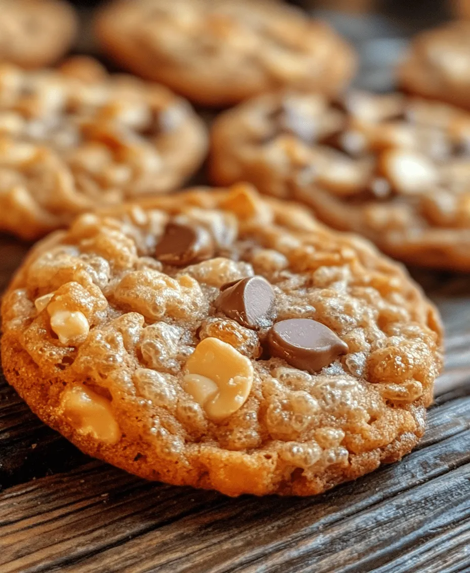 There is something undeniably comforting about the combination of cereal and chocolate, evoking memories of childhood treats and carefree afternoons. While Rice Krispie treats have long held a special place in our hearts, their cookie counterpart — Rice Krispie cookies with chocolate chips — offers a delightful twist that is both nostalgic and exciting. As we explore this recipe, we find that it brings together the familiar crunch of Rice Krispies with the rich, melty goodness of chocolate chips, creating a symphony of flavors and textures that makes these cookies perfect for any occasion.