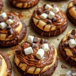 To create the perfect Chocolate Marshmallow Swirl Cookies, it's essential to understand the role each ingredient plays in achieving the desired texture and flavor profile. Here is a detailed breakdown of the key ingredients that contribute to the magic of these cookies: