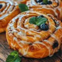 To create the perfect Blueberry Bliss Cinnamon Rolls, it’s essential to understand the role of each ingredient in the recipe. From the dough to the filling and the cream cheese glaze, every component contributes to the overall flavor and texture of this delightful treat.