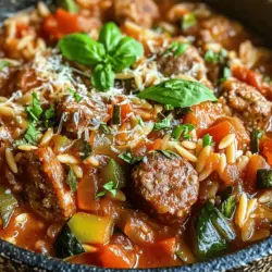 Before we dive into the step-by-step guide for preparing this delightful dish, it's essential to understand the key ingredients that contribute to the unique flavor profile of Zesty Italian Sausage Orzo.