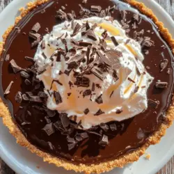 Decadent Hot Fudge Pie is a beloved dessert that captures the hearts of chocolate lovers everywhere. With its rich, gooey center and flaky crust, this pie is the ultimate indulgence for any occasion. Whether you’re celebrating a special event or simply enjoying a quiet evening at home, this dessert is sure to impress. Its deep chocolate flavor combined with a creamy texture creates a dessert that melts in your mouth, leaving you craving more.