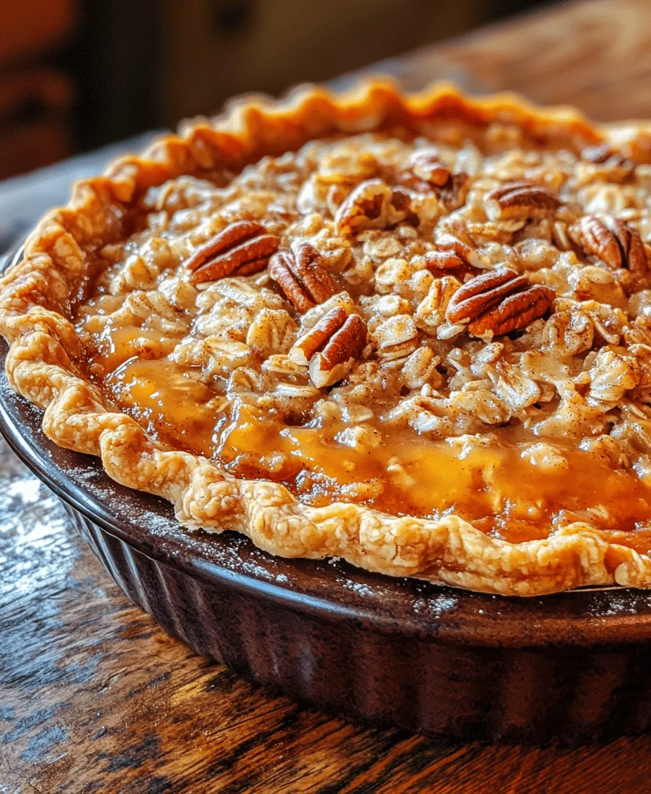 Oatmeal Delight Pie is a delightful twist on traditional dessert that brings together the heartiness of oats with the sweetness of a pie filling. This unique dessert has gained popularity not only for its delicious flavor but also for its comforting and nostalgic qualities. Many of us have fond memories of oatmeal cookies or warm bowls of oatmeal, and this pie takes those sentiments and elevates them into a delectable treat that can be enjoyed by all.