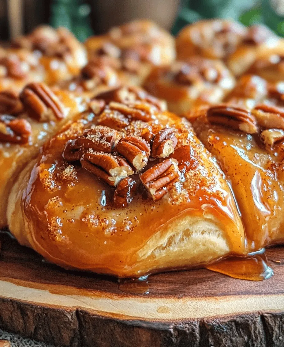 Sticky Pecan Delight Buns are the perfect blend of sweet, nutty, and gooey goodness that can easily elevate any breakfast or dessert table. Imagine waking up to the warm aroma of freshly baked buns, each bite revealing a delightful combination of buttery pastry, rich pecans, and a luscious caramel sauce that’ll make your taste buds sing. This recipe is not only quick to prepare but also offers a wonderfully indulgent experience that can be enjoyed on various occasions—from cheerful Sunday brunches to cozy family gatherings or even as a special treat during the holidays.