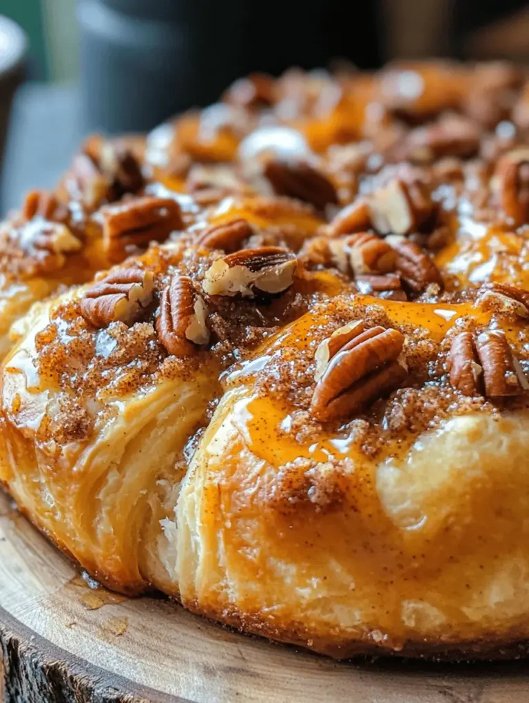 Sticky Pecan Delight Buns are the perfect blend of sweet, nutty, and gooey goodness that can easily elevate any breakfast or dessert table. Imagine waking up to the warm aroma of freshly baked buns, each bite revealing a delightful combination of buttery pastry, rich pecans, and a luscious caramel sauce that’ll make your taste buds sing. This recipe is not only quick to prepare but also offers a wonderfully indulgent experience that can be enjoyed on various occasions—from cheerful Sunday brunches to cozy family gatherings or even as a special treat during the holidays.