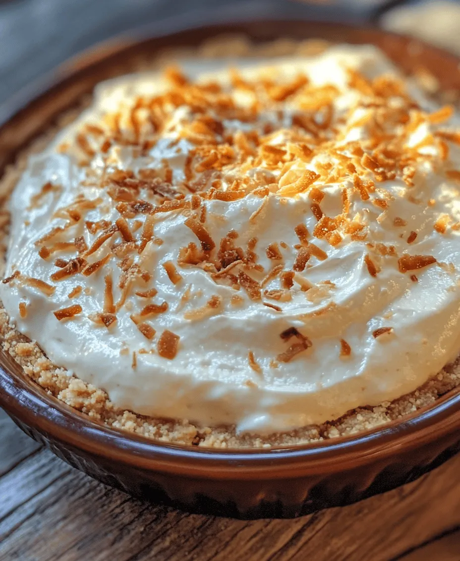 Explore the delightful world of desserts with our Irresistible Easy Coconut Cream Pie recipe. This classic favorite brings together the rich creaminess of coconut and the lightness of whipped cream, making it a perfect addition to any gathering or a sweet indulgence for yourself. Whether you’re hosting a summer barbecue, celebrating a birthday, or simply satisfying a sweet tooth, this coconut cream pie is sure to impress.