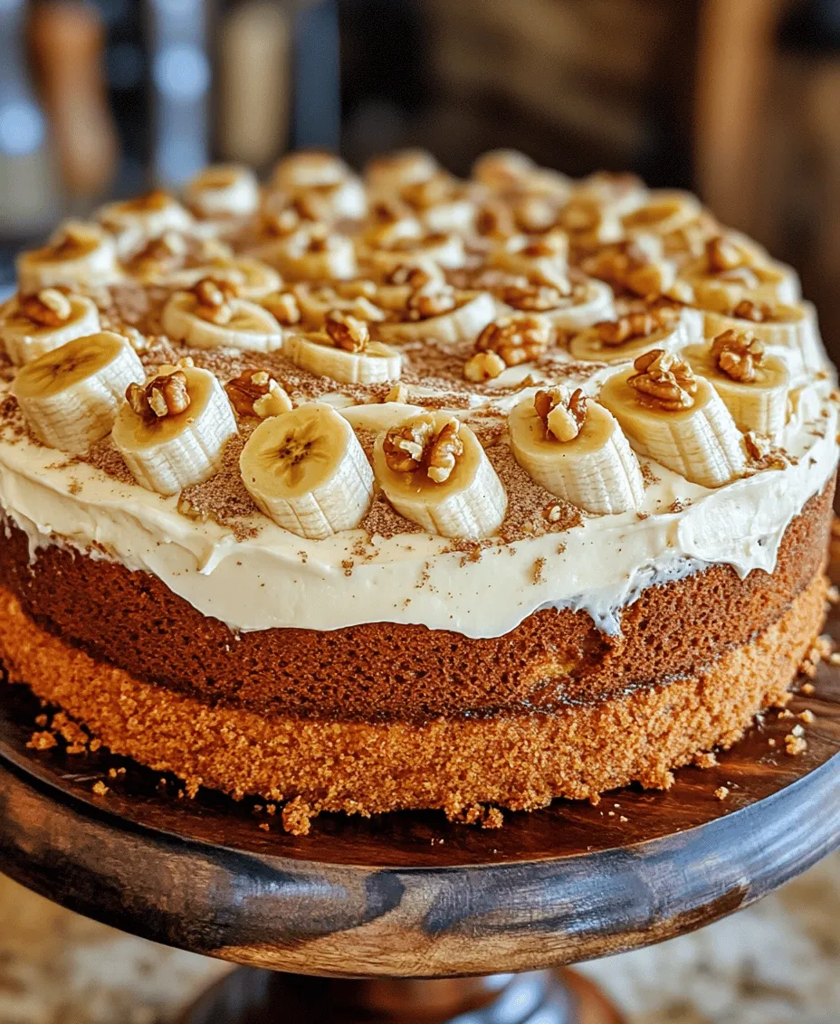 To create the best Banana Bliss Cake, understanding the role of each ingredient is crucial. This cake relies on fresh, quality components to ensure maximum flavor and texture. Below is an overview of the key ingredients that come together to form this delightful dessert.