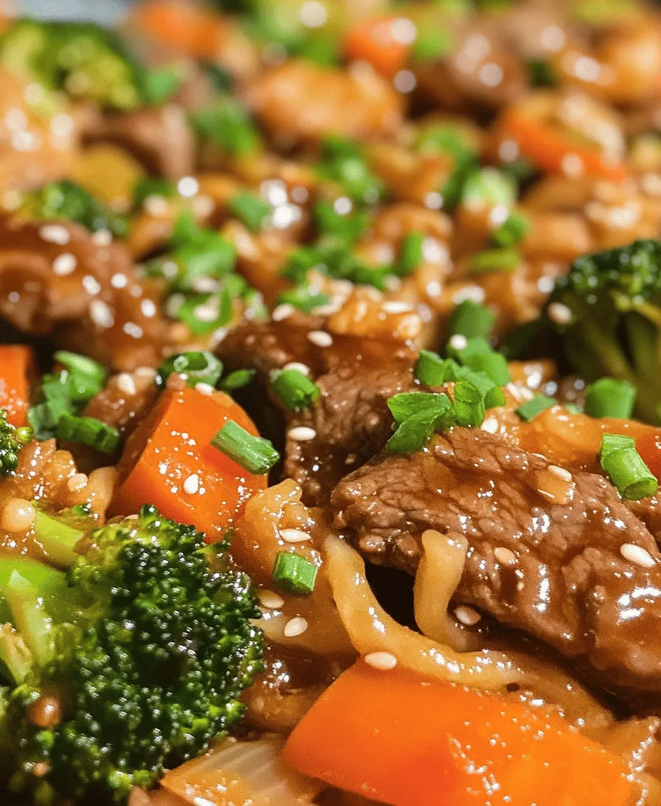 To create a truly unforgettable Savory Beef and Broccoli Ramen Stir Fry, it's essential to understand the role each ingredient plays in the dish. Here’s a breakdown of the key components: