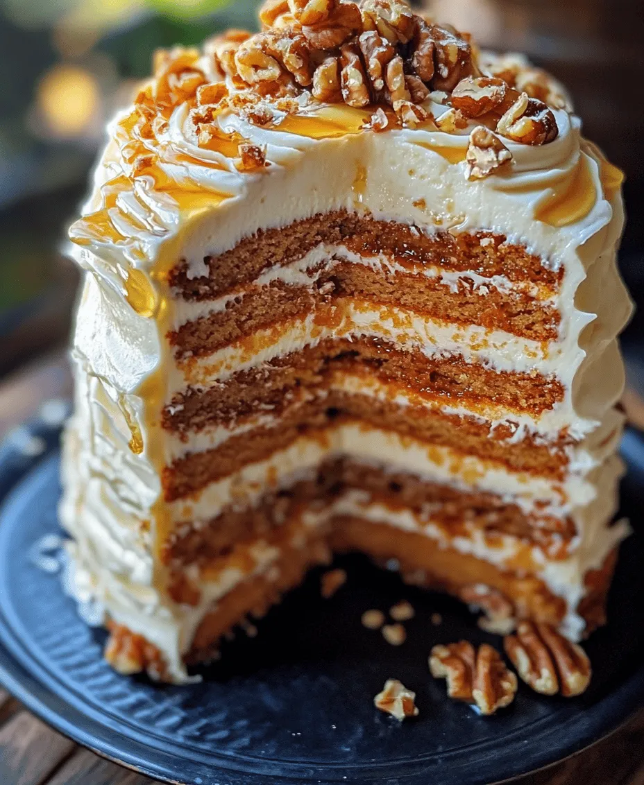 Russian Honey Cake, known as 