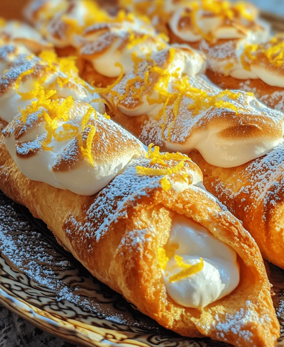 Cannoli are a beloved Italian dessert known for their crispy shells and rich, creamy fillings. These delightful pastries have captured the hearts of dessert lovers around the world, thanks to their versatility and the endless possibilities for flavor combinations. Among these creative interpretations, lemon meringue cannolis stand out as a refreshing twist on the classic recipe. The tangy, zesty flavor of lemon, complemented by a light and airy meringue topping, elevates the traditional cannoli experience into something truly extraordinary.